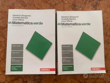 Libri“4A Matematica verde“ e “4B Matematica verde”