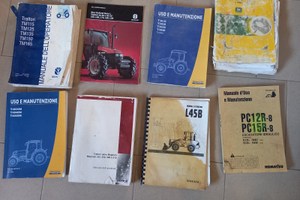Manuali di istruzione per trattore