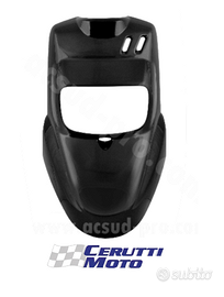 Carena anteriore nera lucida yamaha bws 50