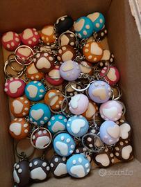 portachiavi zampetta