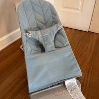 Sdraietta BABYBJORN Bliss come nuova blu trapunta