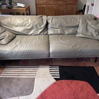 Divano in pelle poltrone e sofa