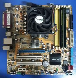 Scheda Madre Asus M2A-Vm + Processore