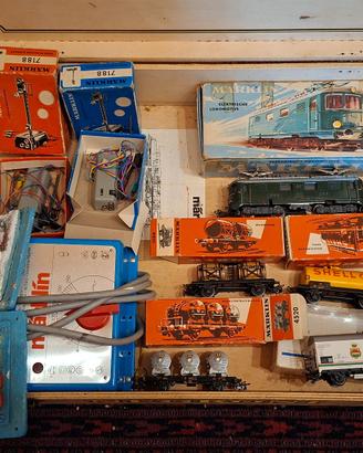 Set trenino Marklin Locomotore 3014 H0