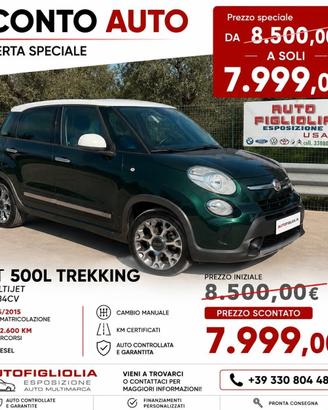 Fiat 500L 1.3 Multijet 85CV Trekking 172000KM 2015