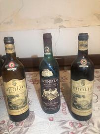 Brunello di Montalcino e chianti