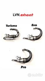 Marmitte vespa artigianali "LVN exhaust"
