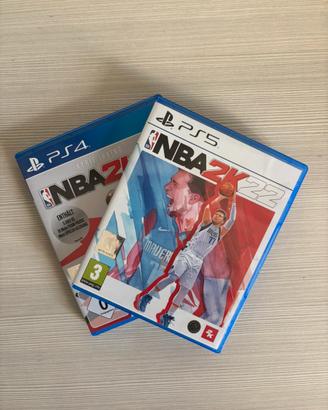 NBA 2K22 PS5 + NBA 2K21 PS4