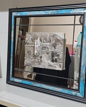 Quadro specchio in Argento 925 ACCA