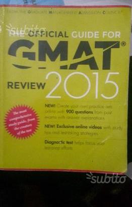 The official guide for GMAT review 2015