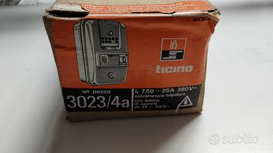 Interruttore BTicino salvamotore 3023/4a NOS