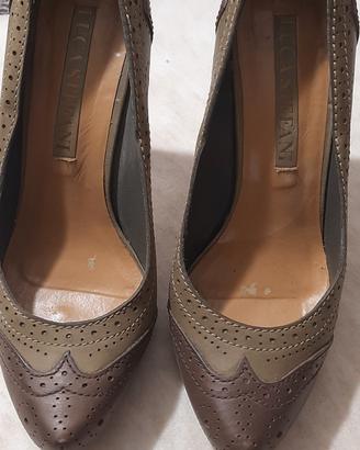 Scarpe bicolore TG 39 Stefani