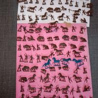 lotto soldatini Atlantic scala 1:72,serie Far west