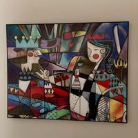 Quadro moderno Re e Regina 