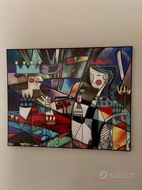 Quadro moderno Re e Regina 