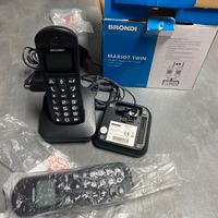 Telefono fisso cordless doppio
