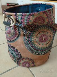 cestone biancheria o giocattoli ripiegabile 