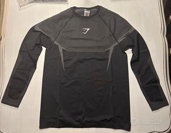 Gymshark Onyx 5.0 Seamless Long Sleeve T-Shirt XL