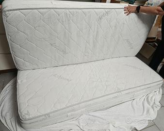 2 materassi memory foam letto singolo