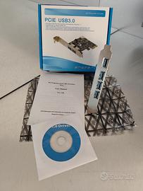 PCI USB3.0 4porte