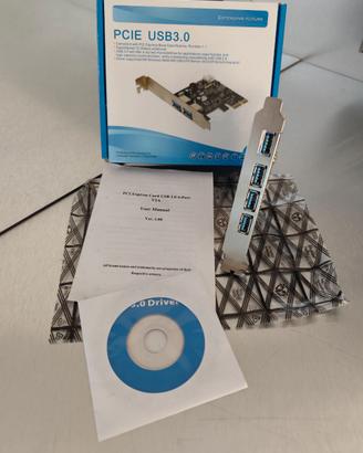 PCI USB3.0 4porte