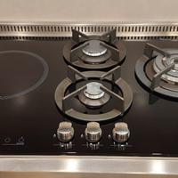 Piano cottura gas/induzione Whirlpool AKT 477/IX