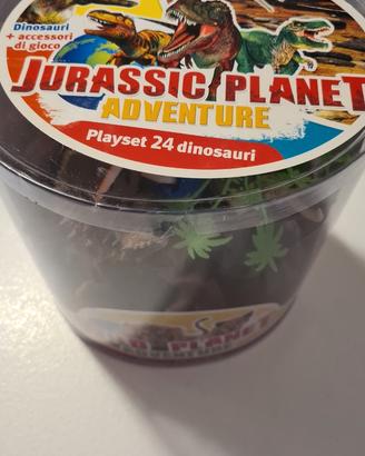 Set dinosauri in plastica