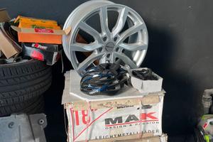 4 cerchi MAK Highlands 18” nuovi 5x114,3 ET40