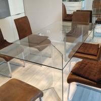 Tavolo in vetro 180x90