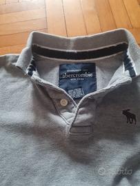 Polo a maniche corte Abercrombie in cotone piqué