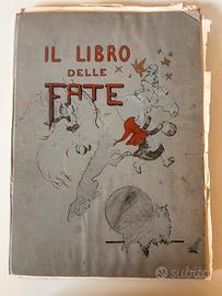 Libro antico "Il libro delle fate" 1891