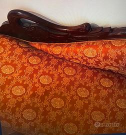 Dormeuse inglese stile Vittoriano legno di noce 