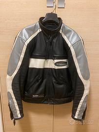 Giubbotto Giacca Pelle Moto Spidi M
