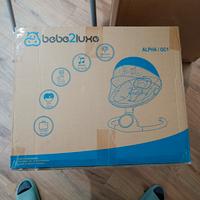 sdraietta dondolo motorizzata Bebe2luxe alpha NUOV