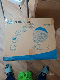 sdraietta dondolo motorizzata Bebe2luxe alpha NUOV
