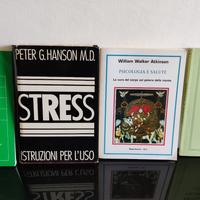 3 libri Psicologia e Salute, STRESS, Dieta