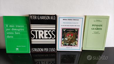 3 libri Psicologia e Salute, STRESS, Dieta