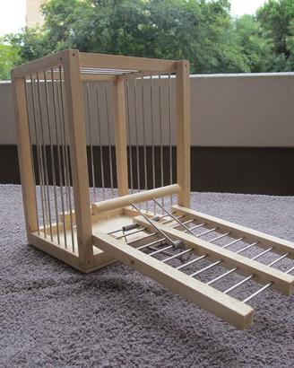 Gabbia trasportino piccoli uccelli.