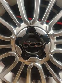 Cerchi in LEGA 17 FIAT 500X Originali Silver