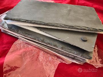 Set 6 piatti moderni in ardesia sushi e aperitivi