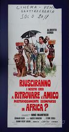 Locandina "Riusciranno i nostri eroi." / A.Sordi