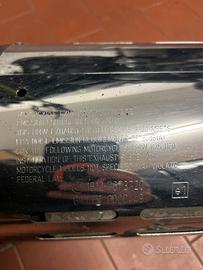 Scarico bmw r1200gs anno 2006