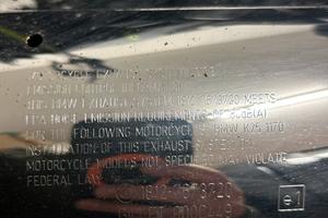 Scarico bmw r1200gs anno 2006