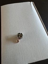 Charm orig.Morellato a quadrifoglio con coccinella