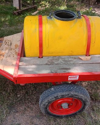 botte trattamenti per motocoltivatore con pompa 