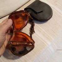 Sci Occhiali da ghiacciaio vintage anni 30