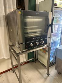 Forno alphatec 5 teglie elettrico con piedistallo