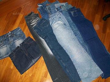 Jeans pantaloni e gonne