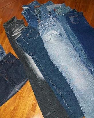 Jeans pantaloni e gonne