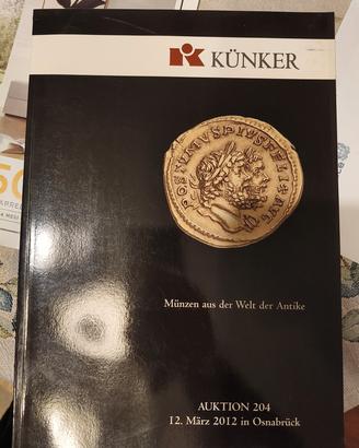 Lotto 4 Cataloghi Asta Numismatica KÜNKER - Monete